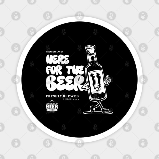 Here for the Beer Magnet by artslaves